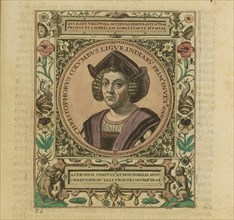 Portrait of Christopher Columbus, 1595. Creator: Bry, Theodor de (1528-1598).