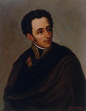 Portrait of Simón Bolívar, 1890. Creator: Salas, José R. (active 1870-1894).