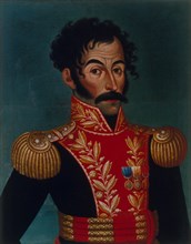 Portrait of Simón Bolívar, 1823. Creator: Anonymous.
