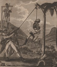 The Haitian Revolution. Slave rebellion on the night of 21 August 1791, 1805. Creator: Rainsford, Marcus (ca 1758-1817).
