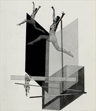 Human mechanics (Varieté). From The stage at the Bauhaus (Die Bühne im Bauhaus), 1925. Creator: Moholy-Nagy, László.