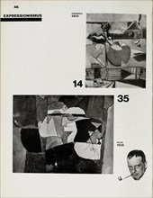 Expressionism. From: Die Kunstismen. (The Isms of Art) by El Lissitzky und Hans Arp, 1925. Creator: Lissitzky, El (1890-1941).