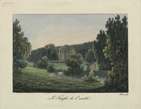 View of the Friendship Temple in Pavlovsk, 1810s. Creator: Thurner (active first quarter of the 19th century).