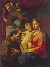 Madonna with the Child and Saint Francis of Assisi, 1645-1648.