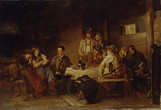 The salon Tyrolean, c1882.