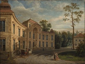 The Myslewicki Palace in Warsaw, c1870.