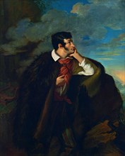 Portrait of the poet Adam Mickiewicz (1798-1855) on the Ayu-Dag Mountain, 1828.