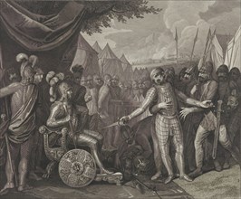 Wichmann II the Younger surrenders to Mieszko I of Poland, Late 18th century.