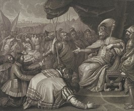 Pomerania swearing allegiance to King Mieszko II Lambert of Poland, Late 18th century.