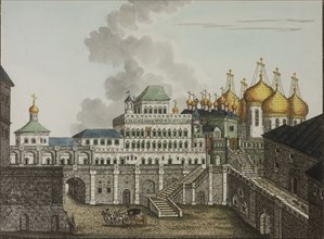 The Terem Palace in Moscow Kremlin, Between 1792 and 1820.