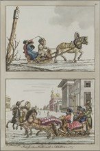 Russian sledges, Between 1792 and 1820.