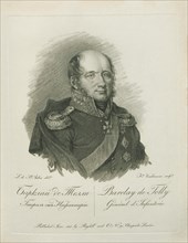 Portrait of Field marshal Count Mikhail Barklay-de-Tolli (1761-1818), 1813.