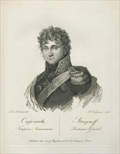 Portrait of Count Pavel Alexandrovich Stroganov (1774-1817), 1813.