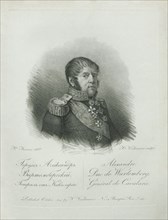 Duke Alexander of Württemberg (1771-1833), 1813.