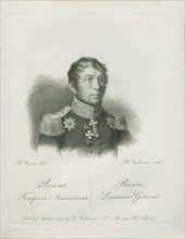 Portrait of General Baron Georg (Grigory Vladimirovich) von Rosen (1782-1841), 1813.