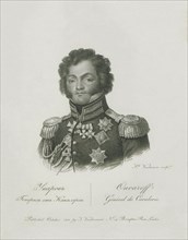 Portrait of General Fyodor Petrovich Uvarov (1773-1824), 1813.