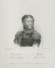 Portrait of General Nikolai Martemyanovich Sipyagin (1785-1828), 1813.