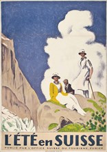 L'ete en Suisse, 1921.