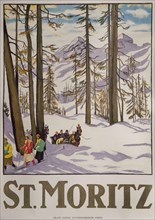 St. Moritz, 1918.