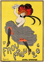 Cappiello, affiche pour le journal "Frou-Frou", 1899