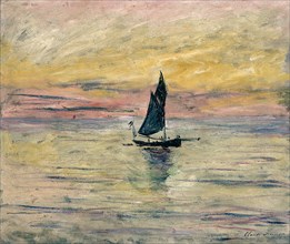 The Sailing Boat, Evening Effect, 1885.