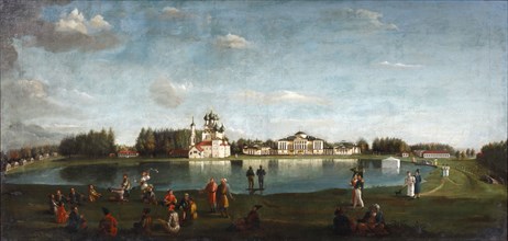 View of the Ostankino Estate, 1833.