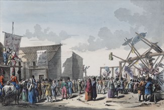 Swing Ride at a Russian Fair, 1821.