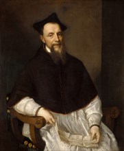 Portrait of Ludovico Beccadelli (1501-1572), Bishop of Bologna, 1552.
