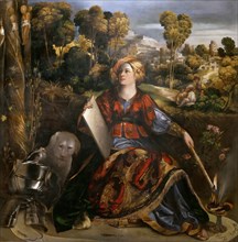 The sorceress Melissa, ca 1521-1525.