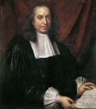 Portrait of Marcello Malpighi (1628-1694).