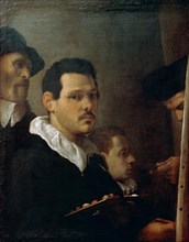 Self-Portrait with Other Figures, ca 1593.