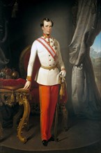 Portrait of Franz Joseph I of Austria, Between 1857 and 1859.