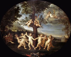 Dance of Cupids (Danza degli Amorini), c1622.