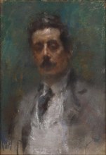 Portrait of the Composer Giacomo Puccini (1858-1924), 1906.