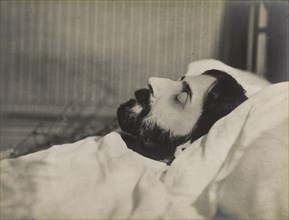 Marcel Proust on his deathbed, 1922.