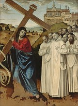 Christ Carrying the Cross with Carthusians.