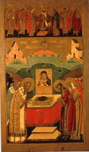 The Deposition of the Robe of the Mother of God, First Half of 17th century.