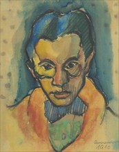 Portrait of Heinrich Campendonk (1889-1957), 1910.