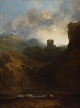 Dolbadarn Castle, North Wales, 1800.