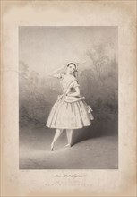 Marie Taglioni dancing Polonaise, 1847.