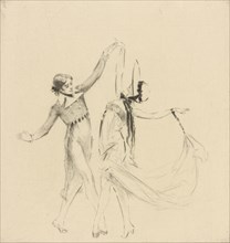 Anna Pavlova dancing a Gavotte, 1922.