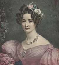 Portrait of the ballerina Marie Taglioni (1804-1884), 1840s.