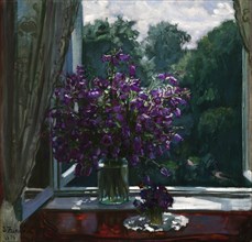 Bluebells by the Window, 1926.
