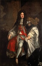 Portrait of Charles II of England (1630-1685), ca 1685.
