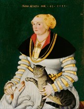 Portrait of Cleophea Holzhalb, née Krieg von Bellikon, 1538.