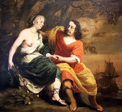 'Bacchus and Ariadne', 1664. Artist: Ferdinand Bol