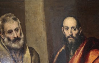 'Saints Peter and Paul', c1587-c1592. Artist: El Greco