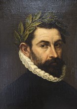 'Portrait of the Poet de Alonso Ercilla y Zuniga', c1576-c1578. Artist: El Greco