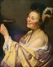 'Lute Player', 1624. Artist: Gerrit van Honthorst