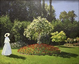 'Lady in the Garden', 1867. Artist: Claude Monet